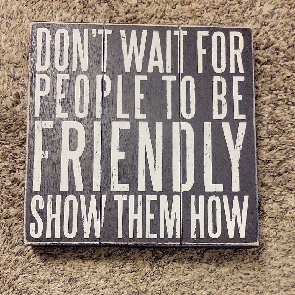 Inspirational Wall Art Sign